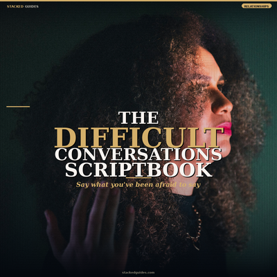 The Difficult Conversations Scriptbook