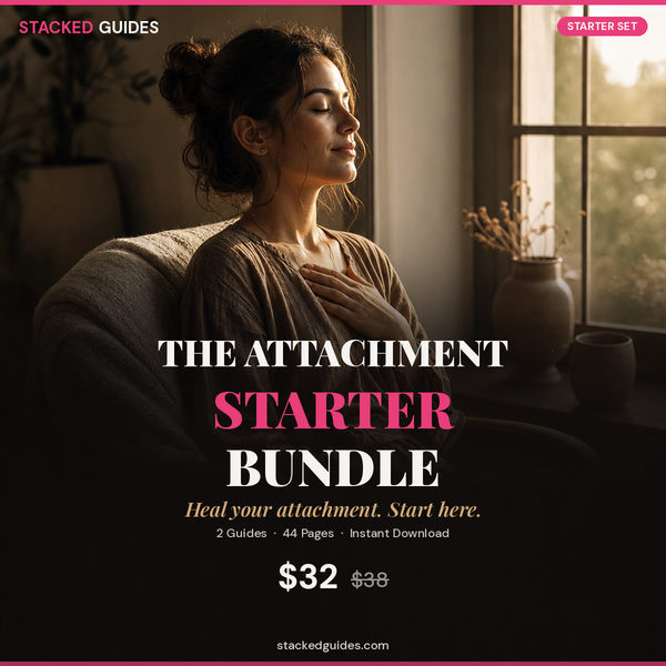 The Attachment Starter Bundle - 2 guides, $32